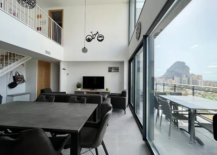 Beautiful Duplex Modern In Calpe - Inmodream Calpe Apartament *